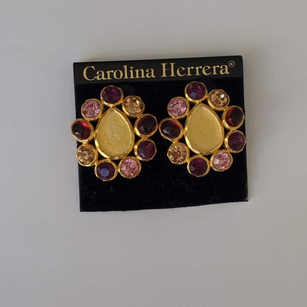 Elegant Carolina Herrera Earrings